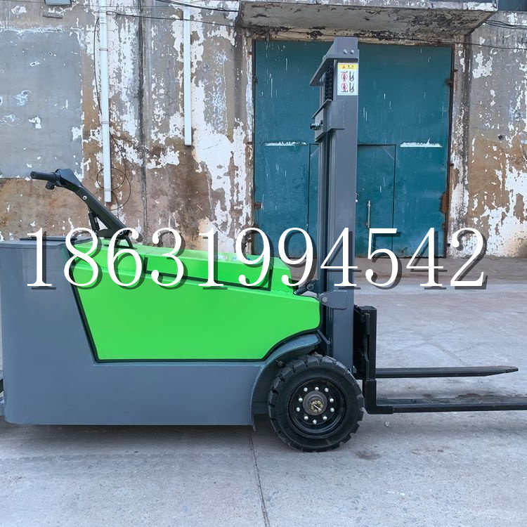 柳北区小型电动叉车1吨2吨步行站驾式电瓶堆高充电装卸车液压升降车铲车